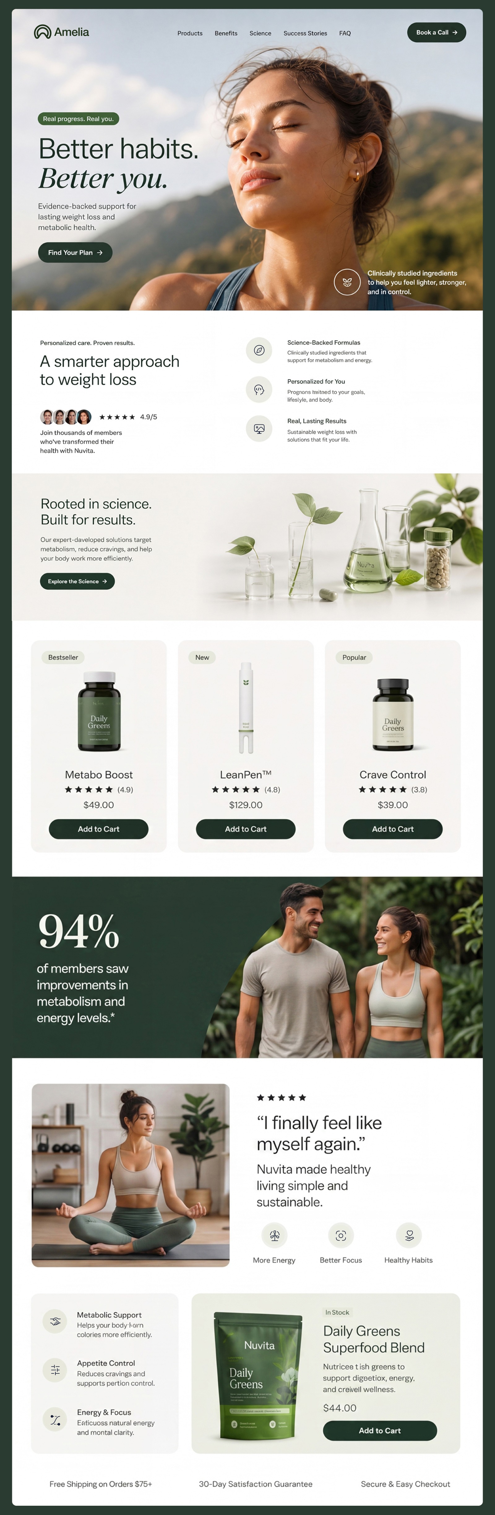 Wellness & Lifestyle Training and ecommerce Experience Image 2