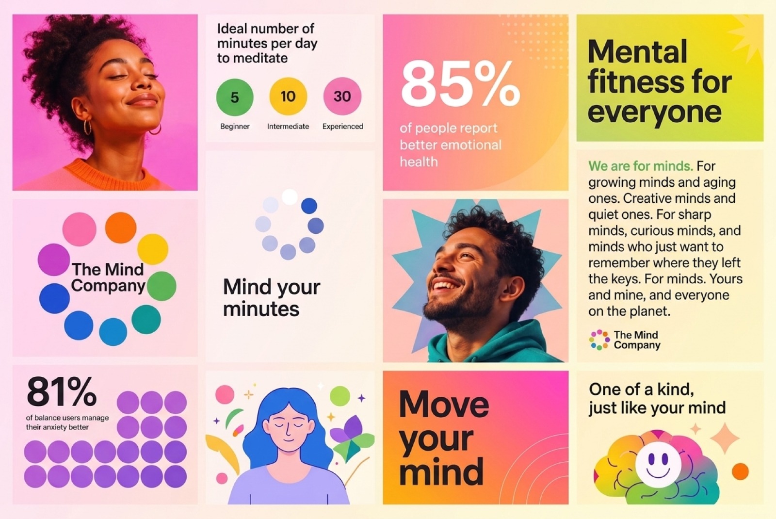 Mental Wellness Social Media Campaign Image 1
