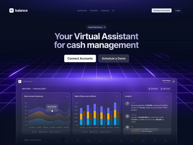 BalanceCash.io | Website Design