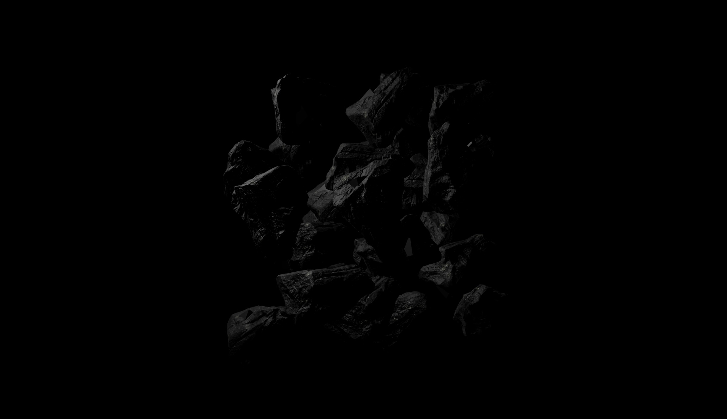 WebGL Interactives Rocks Experiment