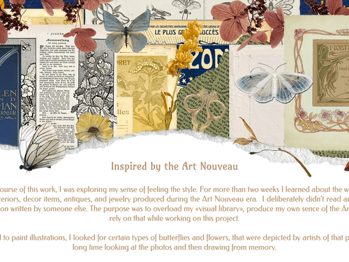Art Nouveau Revival on Behance