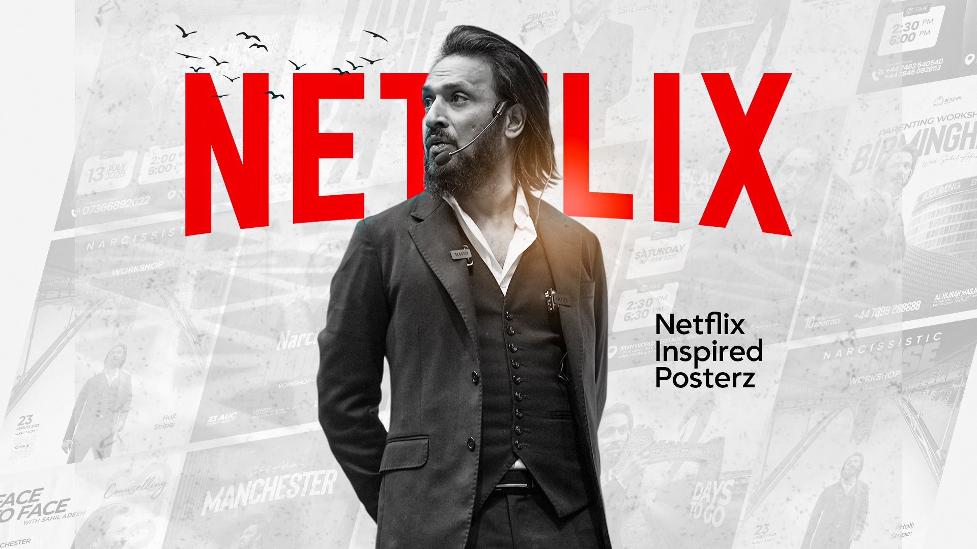 Netflix Style Series Poster (PART 01) Image 13