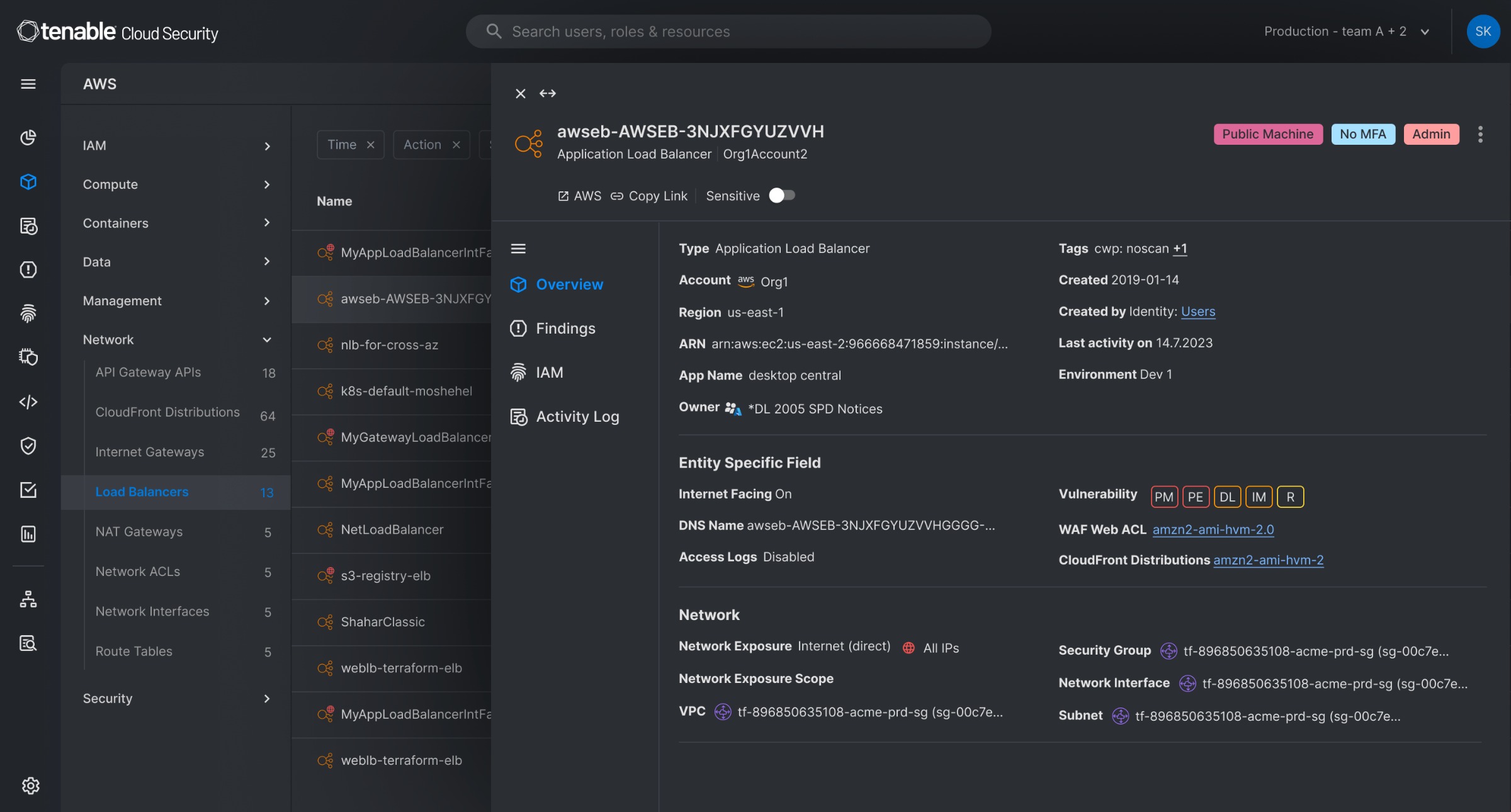 Tenable cloud security Image 2
