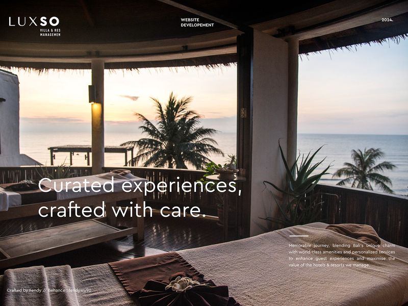 Luxso - Resorts & Villas Management