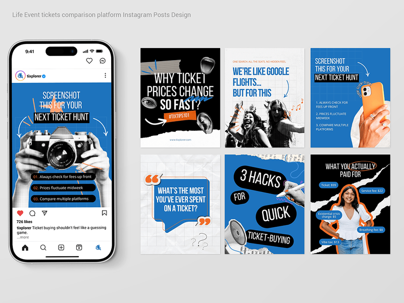 Social Media Post Designs for Instagram