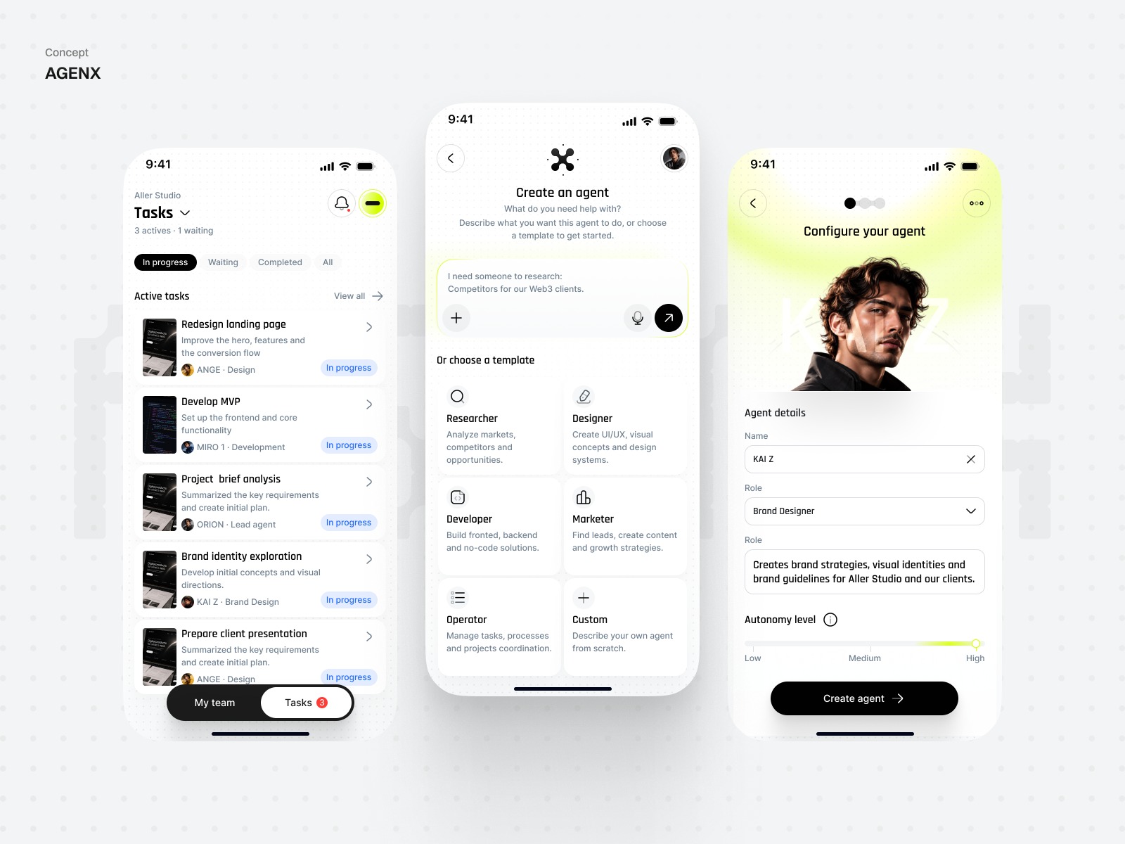 AI Agent App - AGENX Bruno Aller Image 1