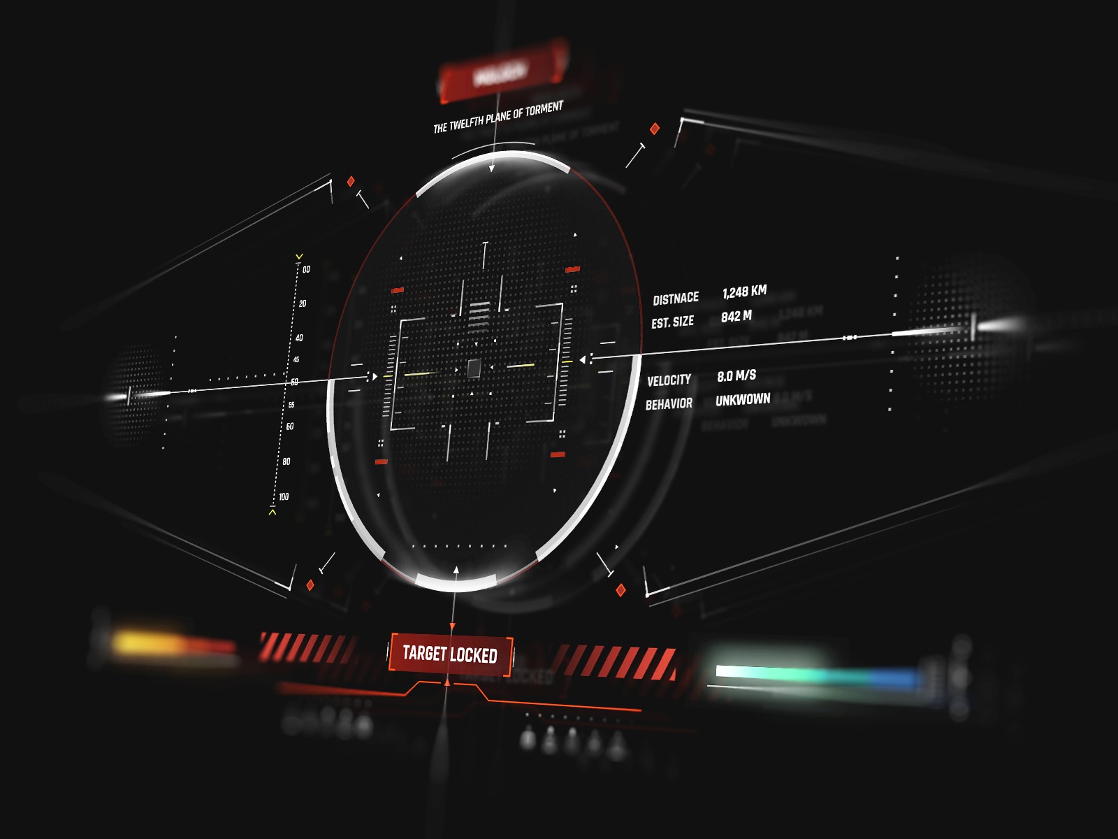 Experimental Military HUD Design Image 0