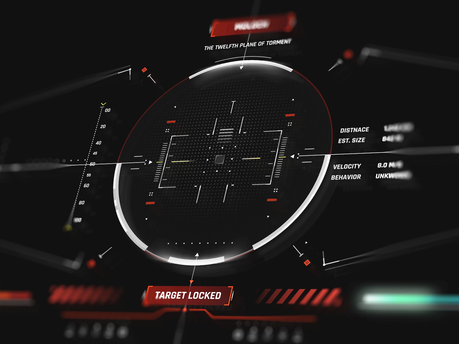 Experimental Military HUD Design Image 2