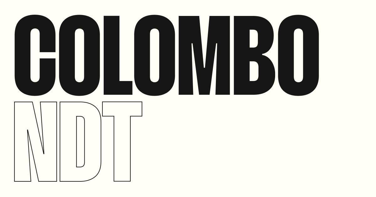 Colombo NDT - Your trusted partner in NDT Excellence