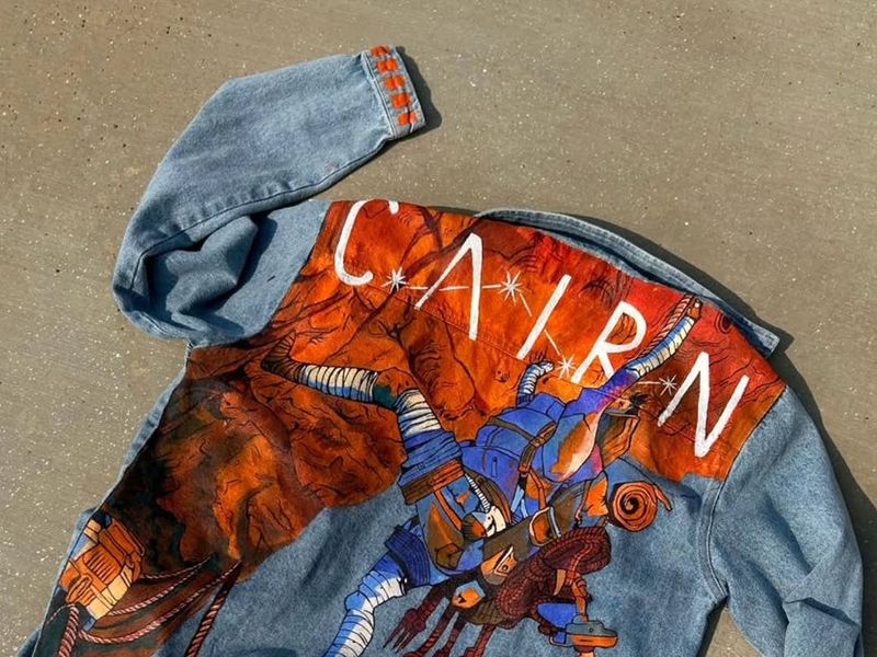 Hand Painted Jacket