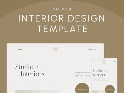 Studio 11 - Interior design HTML5 Responsive Website Template