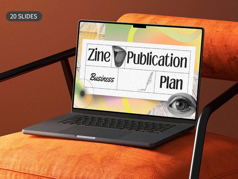 Presentation Design | Zine Publication Business Plan