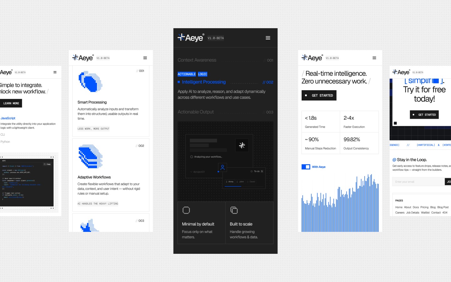 Aeye - AI Product & Technical Platform Webflow Template Image 4