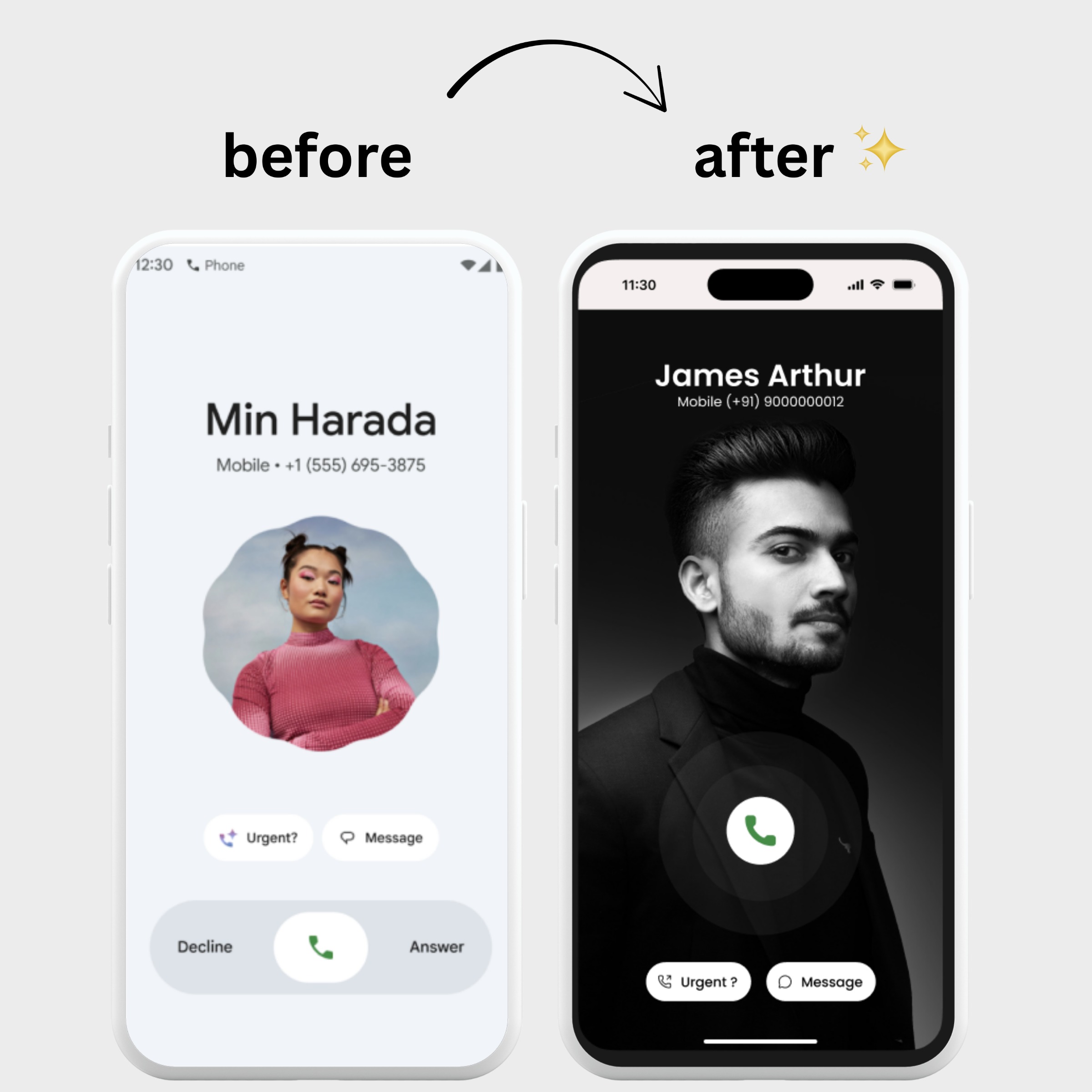 Google Dialer UI Redesign
