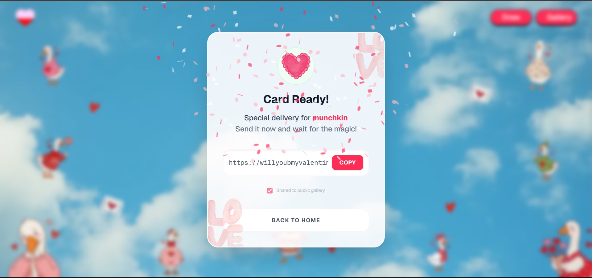 Will You Be My Valentine? Image 4