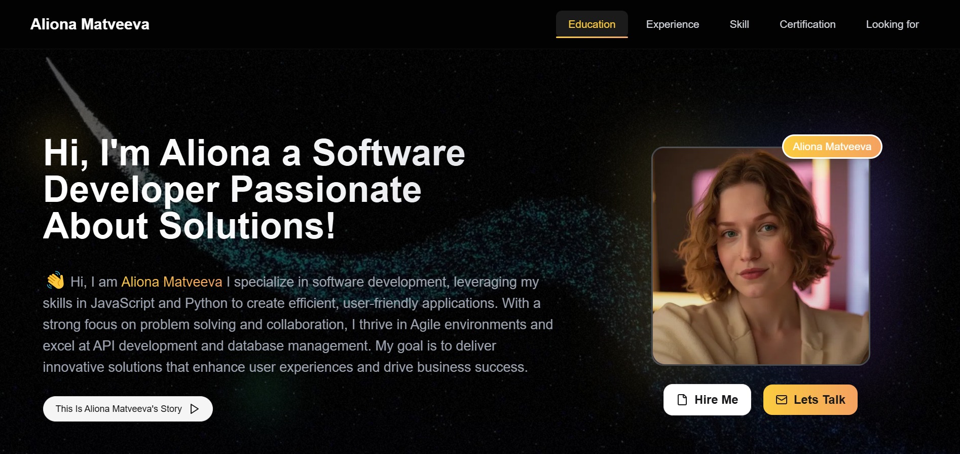 AI LinkedIn Portfolio Builder | Free AI-Powered 3D Portfolios in 30 Seconds