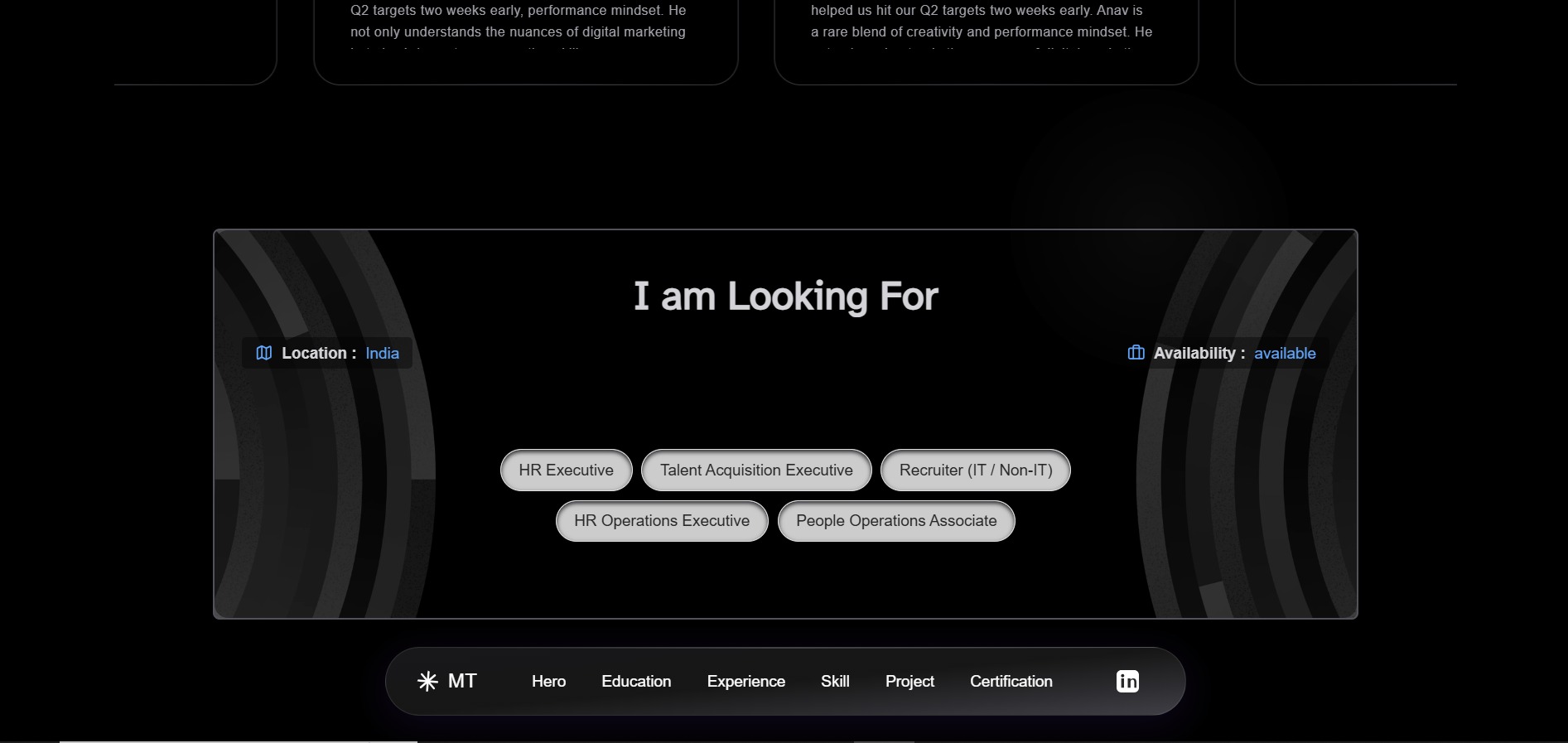 AI LinkedIn Portfolio Builder | Free AI-Powered 3D Portfolios in 30 Seconds Image 9