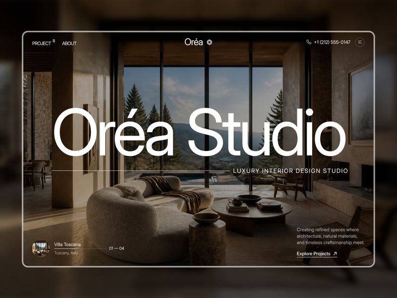 Oréa — Website Template for Framer