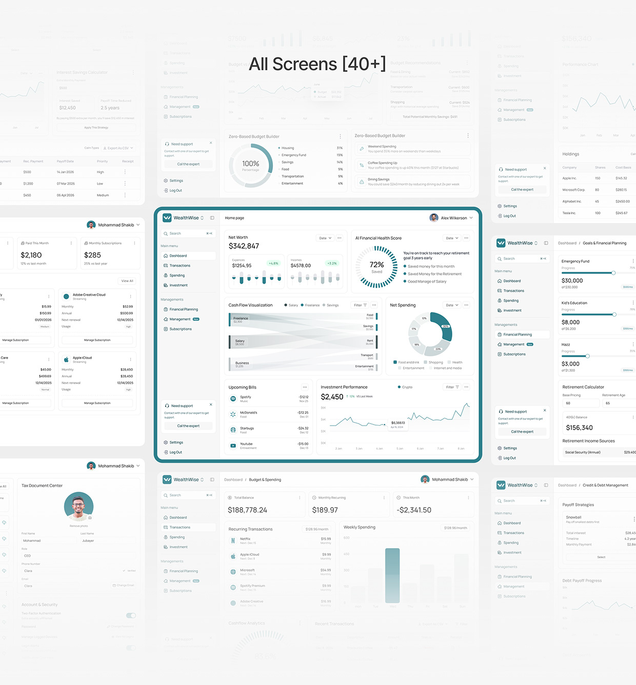 AI-Powered Personal Finance Management Dashboard Image 8