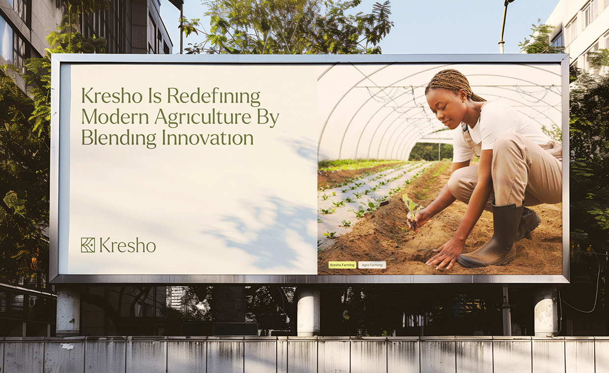 Kresho | Agriculture Brand Identity & UI/UX Image 3