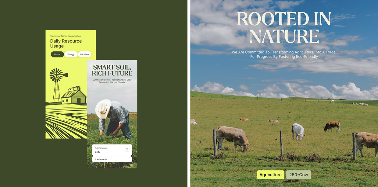 Kresho | Agriculture Brand Identity & UI/UX Image 7