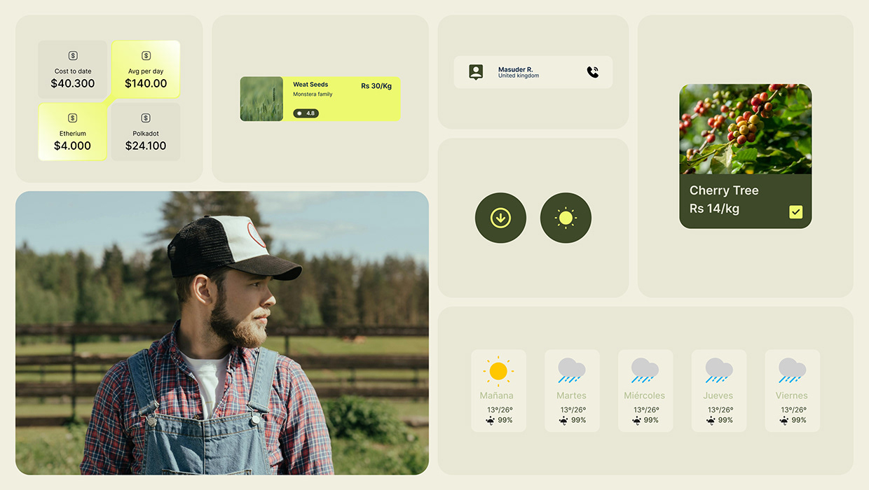 Kresho | Agriculture Brand Identity & UI/UX Image 9