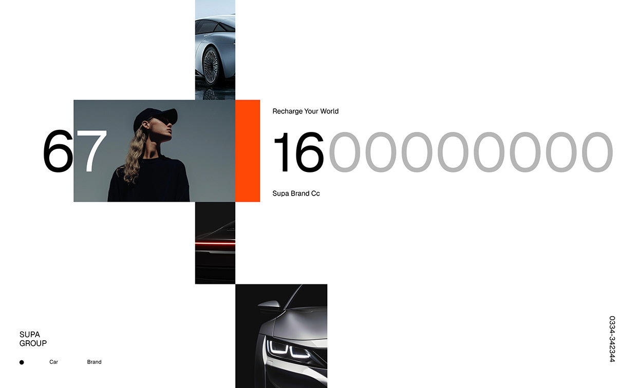 Supa | Electric car brand identity Image 4