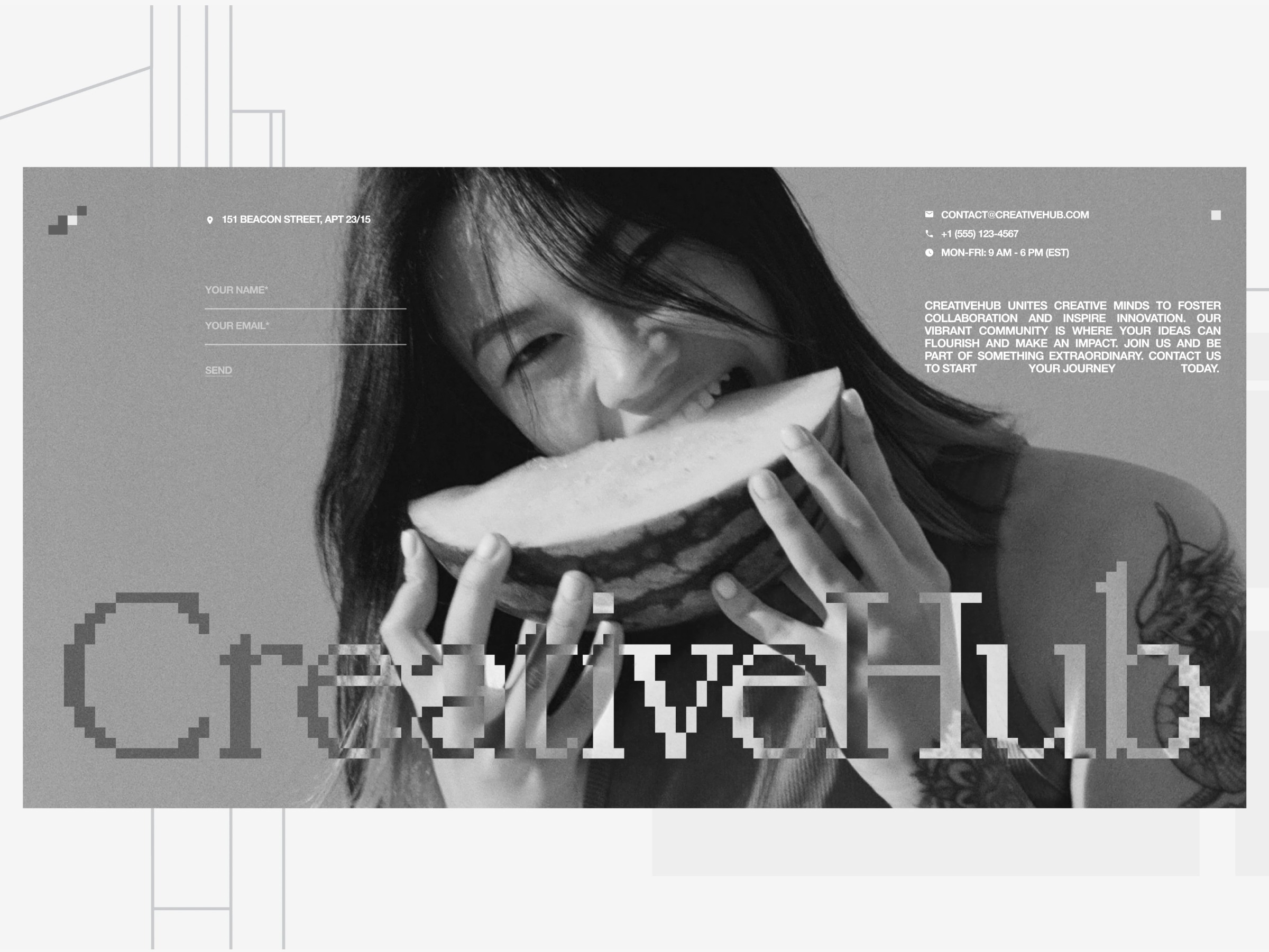 CreativeHub — Editorial Webflow Website for a Creative Community Image 3