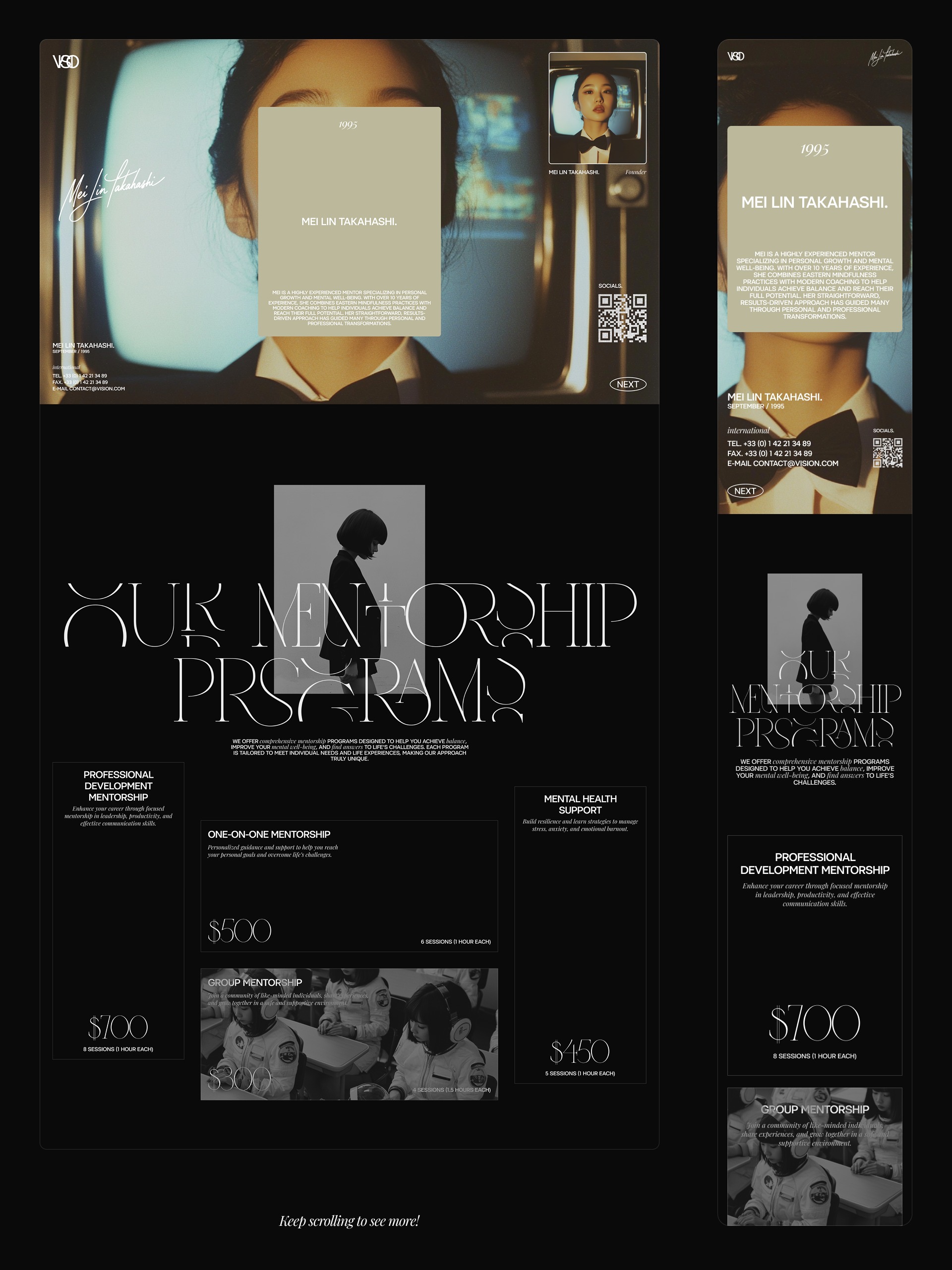 Editorial-Style Webflow Experience for a Wellness Platform Image 7