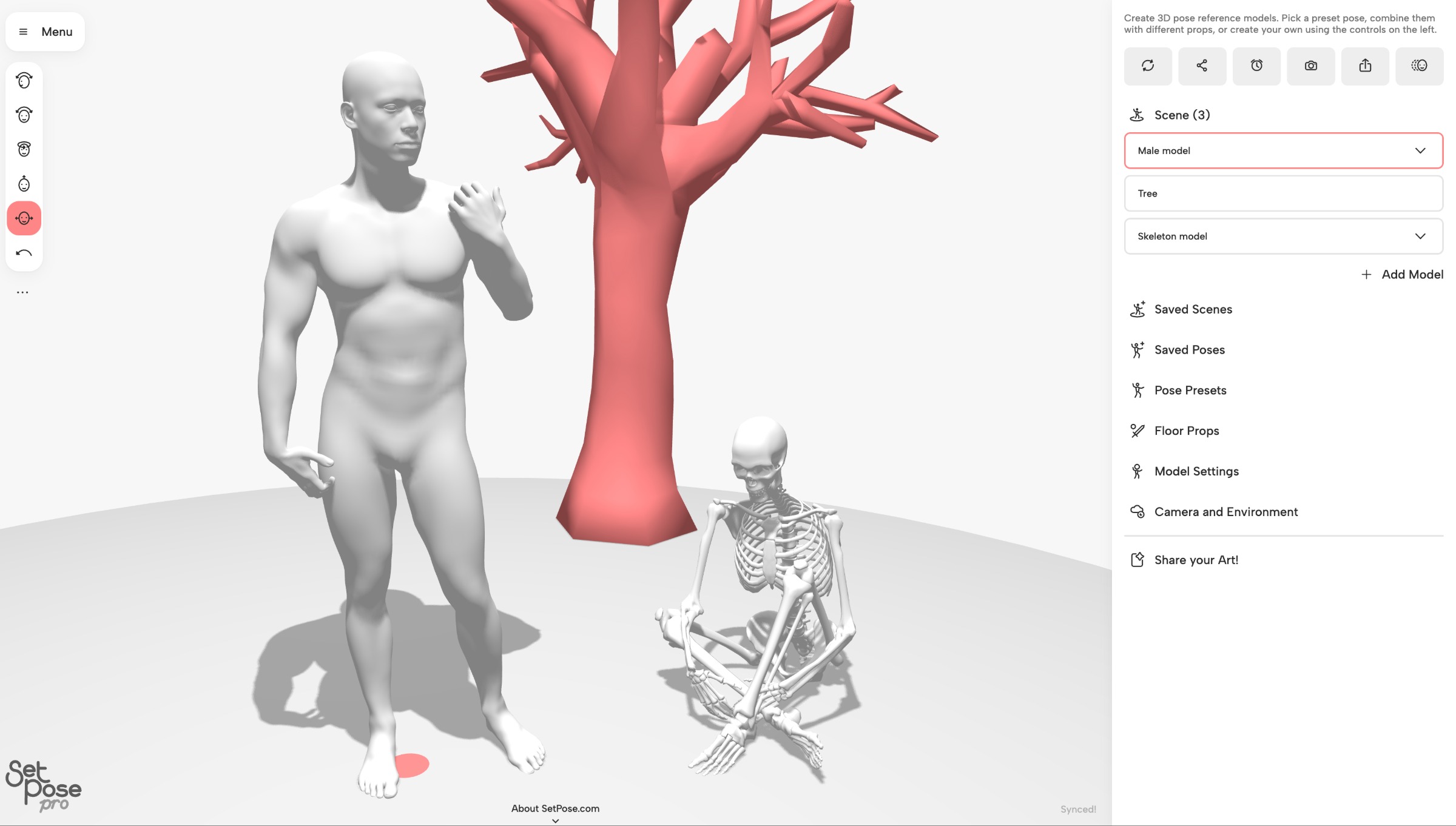SetPose: 3D Pose Maker Image 1