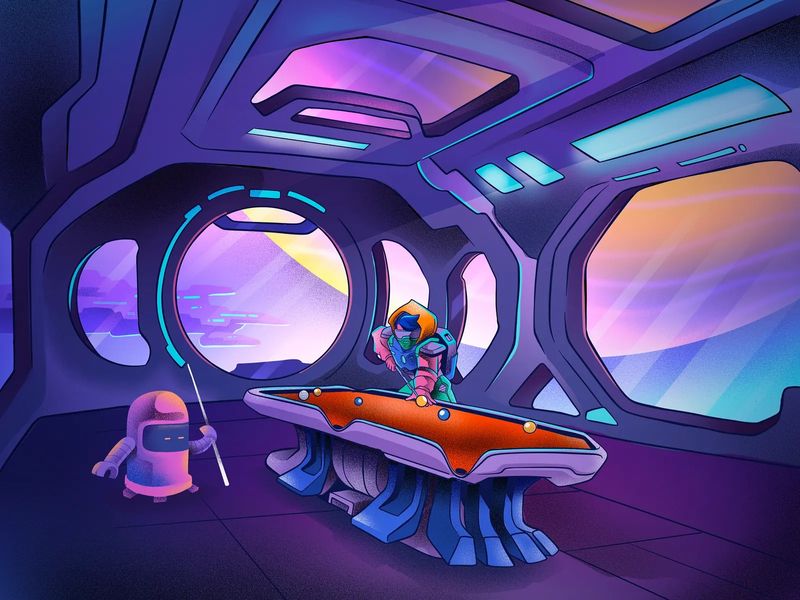 Futuristic Illustration | Orbix Studio
