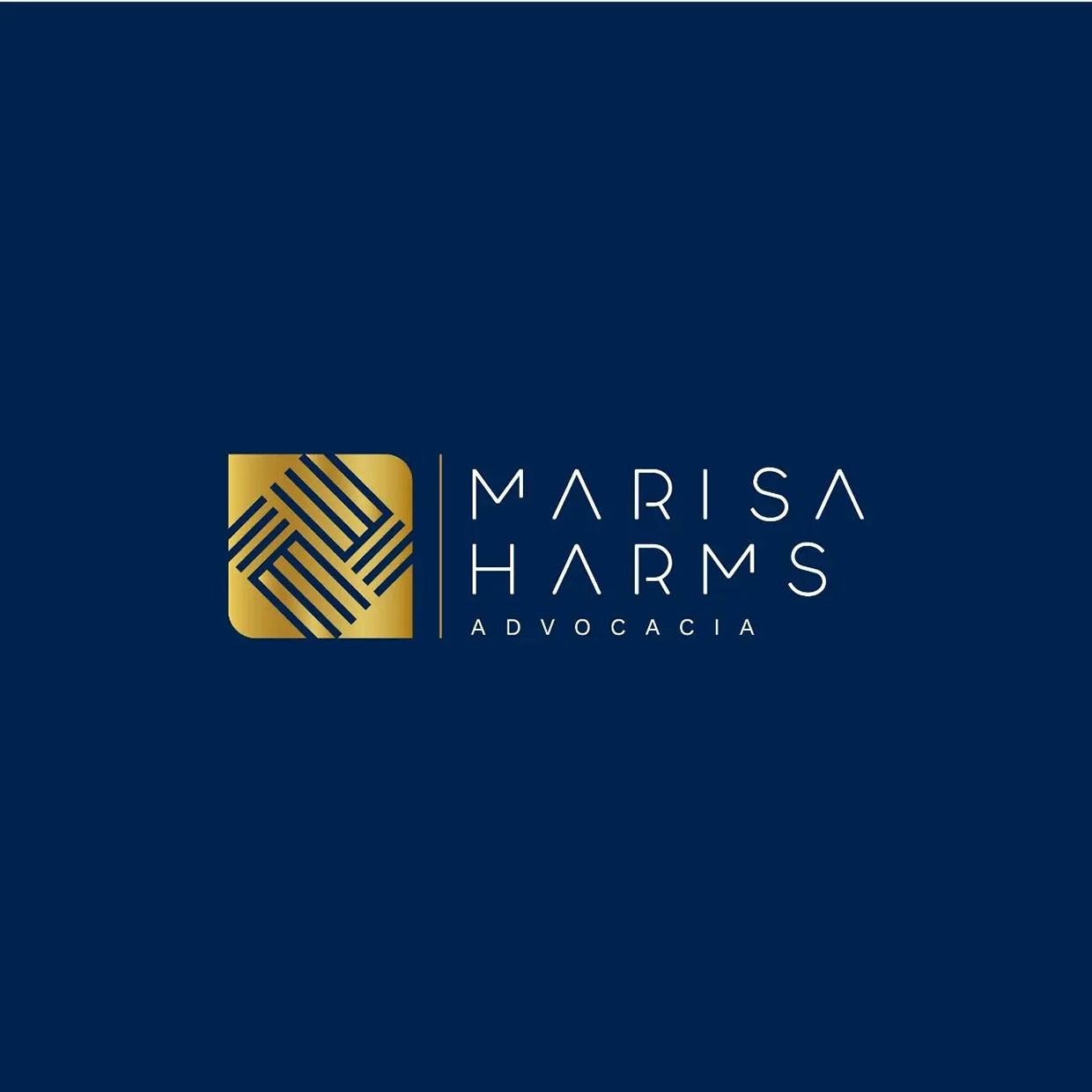 Logotipo advocacia Marisa Harms