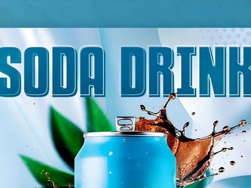Sourav Ghosh | Modern Soft Drink Social Media Post or Ads Design 
