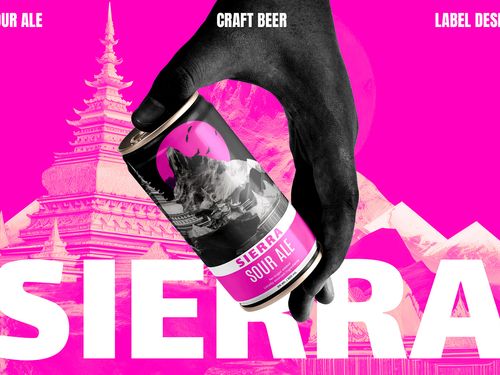 SIERRA - THAI CRAFT BEER LABEL DESIGN