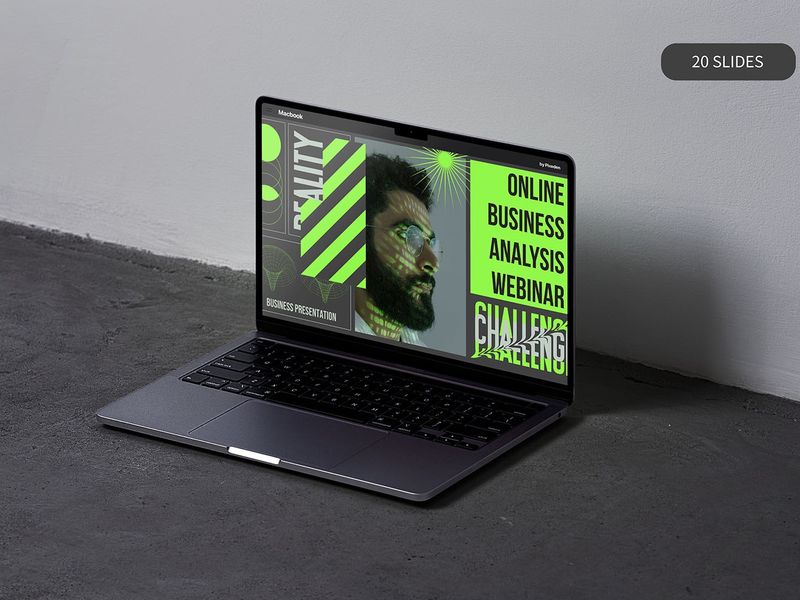 Business Presentation Design | IT Company | Maximalism