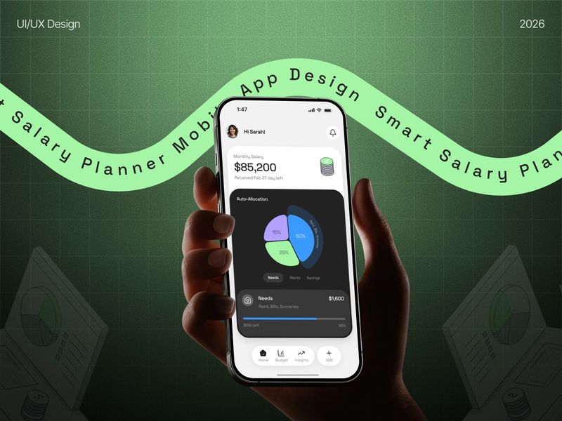Smart Salary Planner Mobile App Design