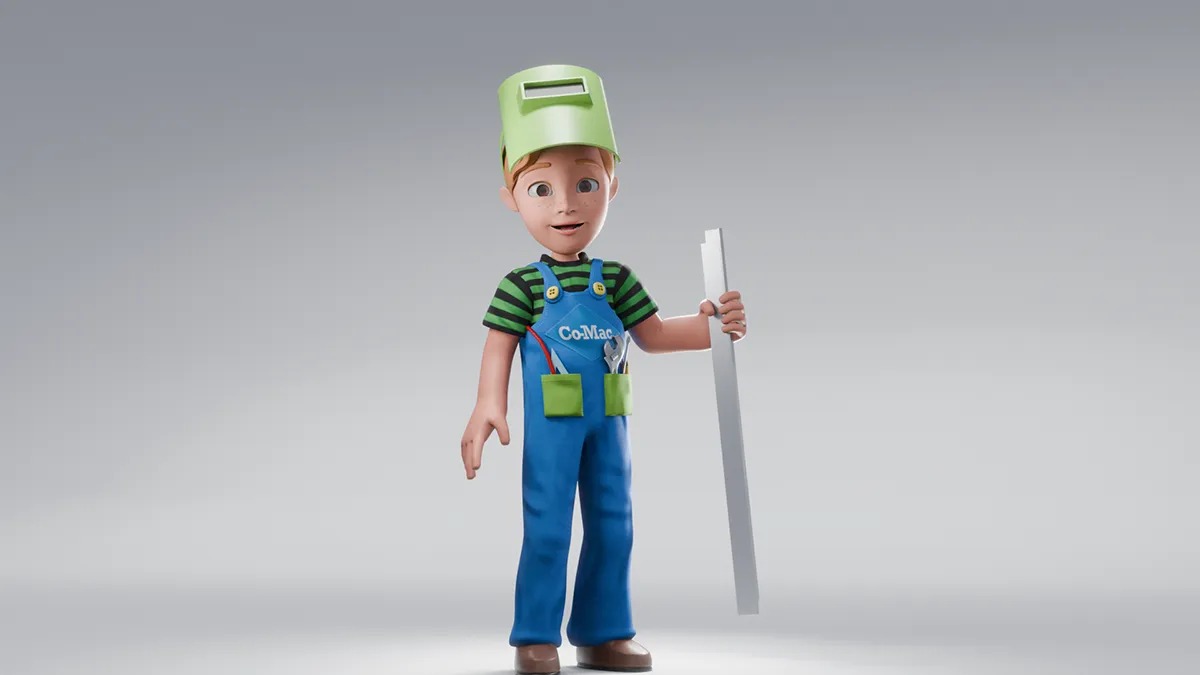 Comac Boy 3D Animation | ThreeDee Design Image 2