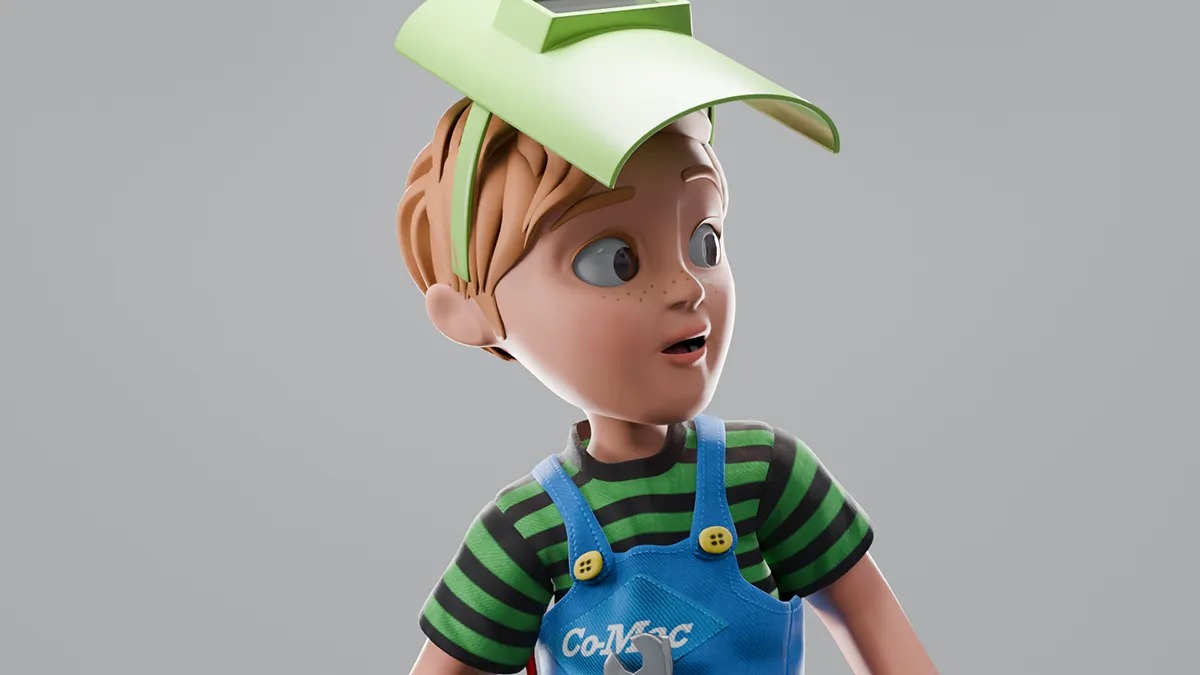 Comac Boy 3D Animation | ThreeDee Design Image 6