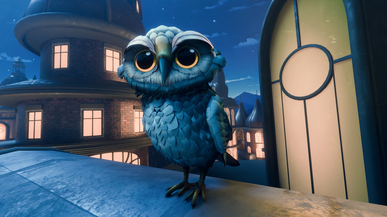 Owly Mascot - Custom 3D Mascot Animation | ThreeDee Design Image 1