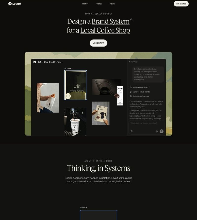 Screenshot taken from lovart.ai