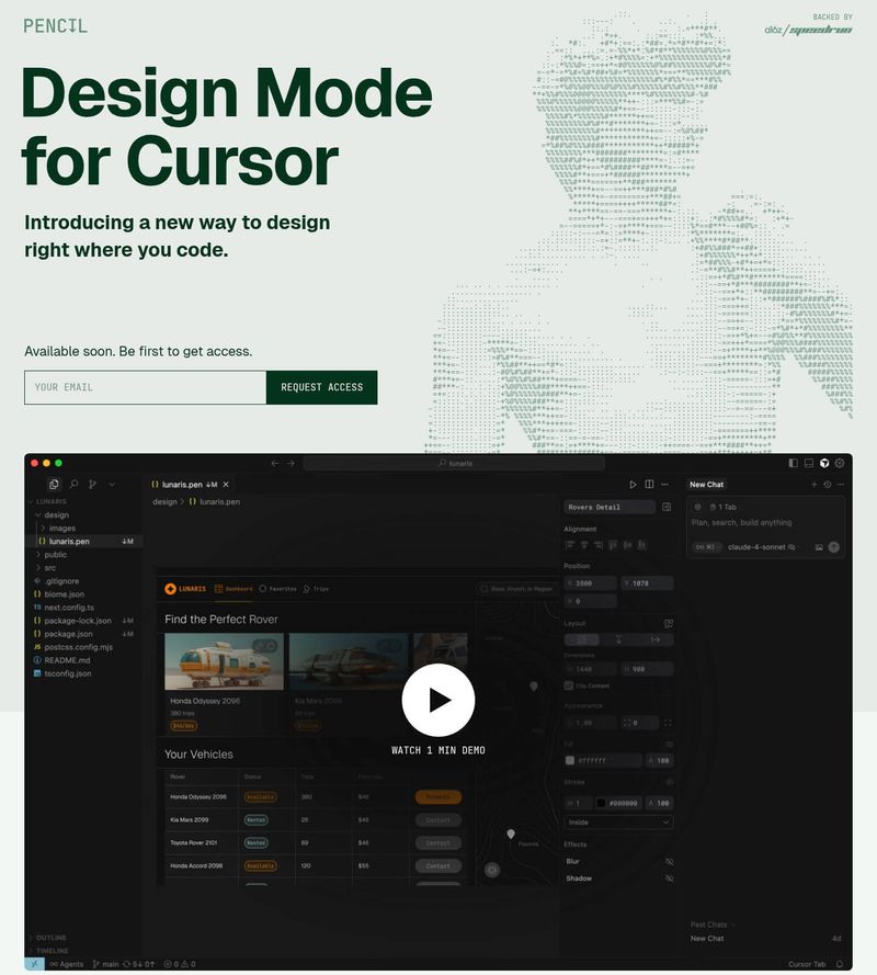 Screenshot taken from pencil.dev