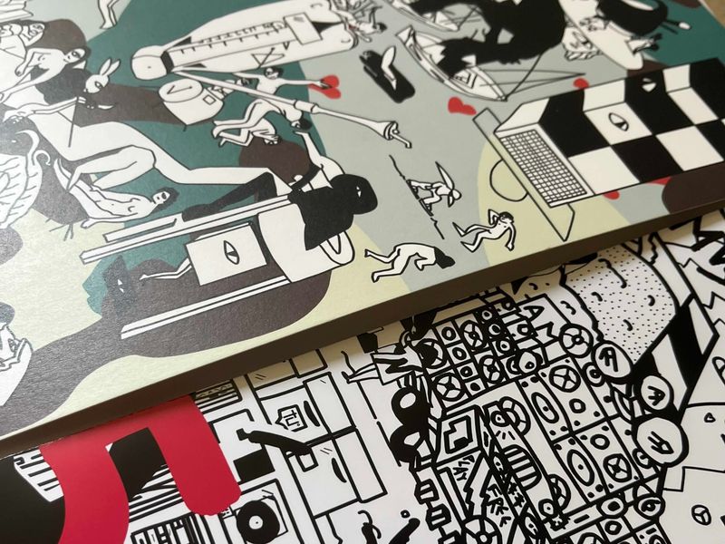Out now Apparel Music B-Day 15 (GF, 60x60cm Poster, Sticker) 