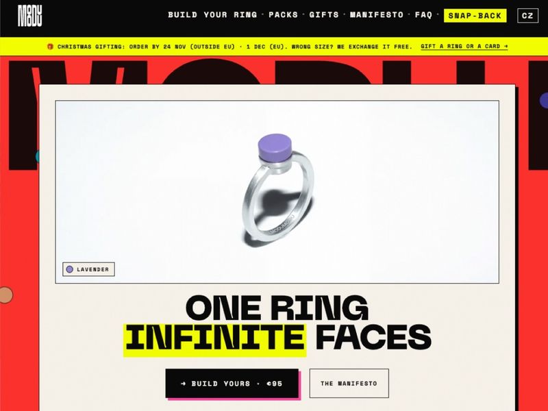 MODU MODU · One Ring. Infinite Faces.