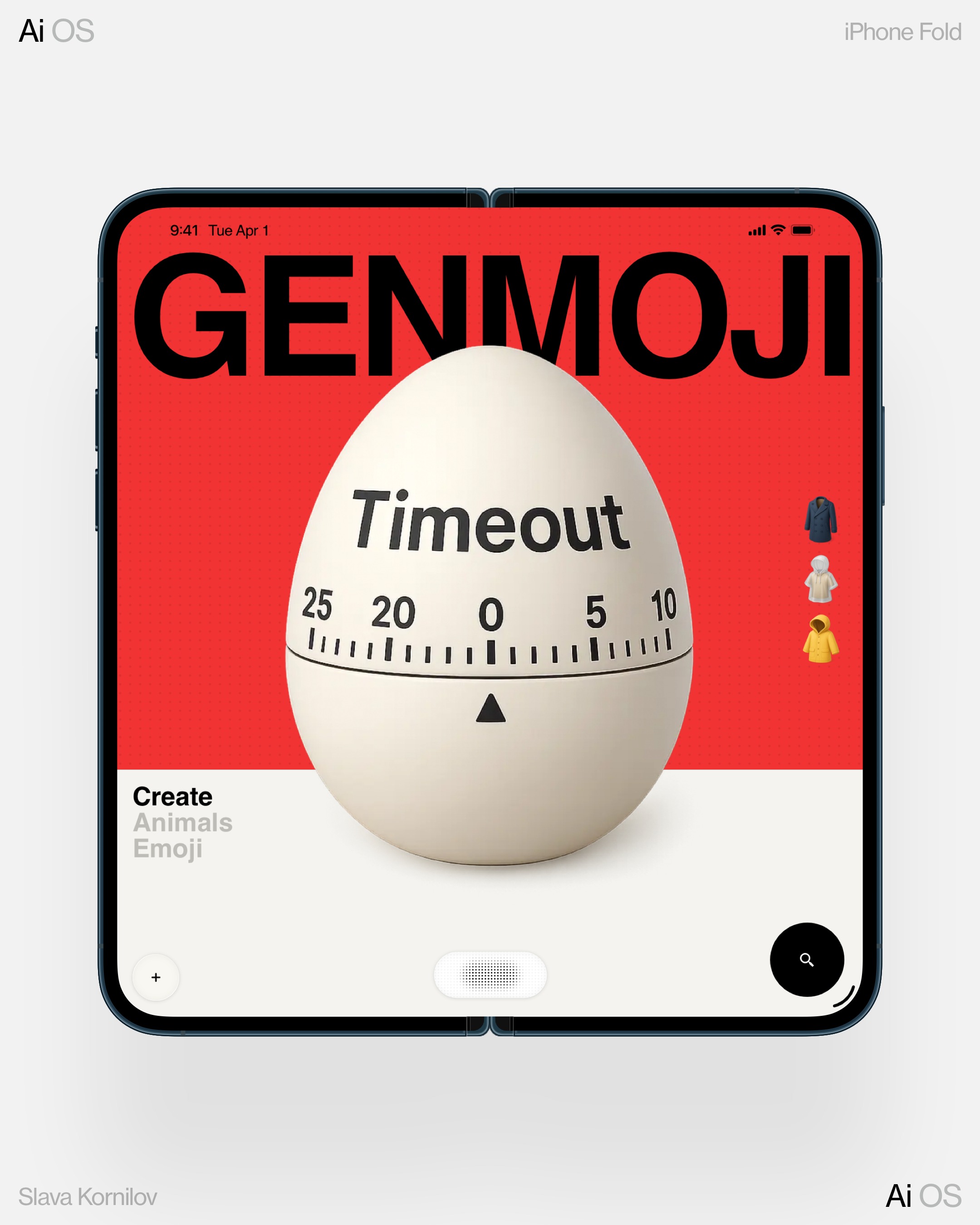 Genmoji for iPhone Fold (ultra) Image 9