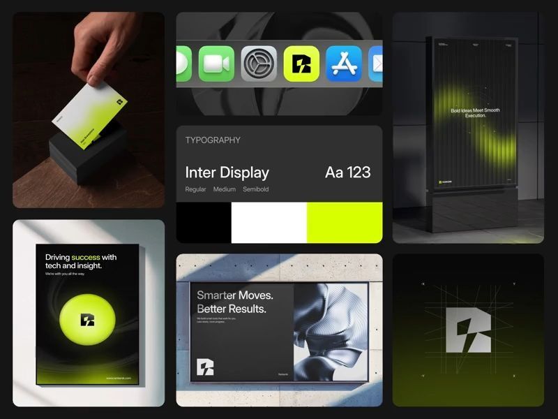 Rankenik - Digital Marketing Agency Bento Branding Motion Design