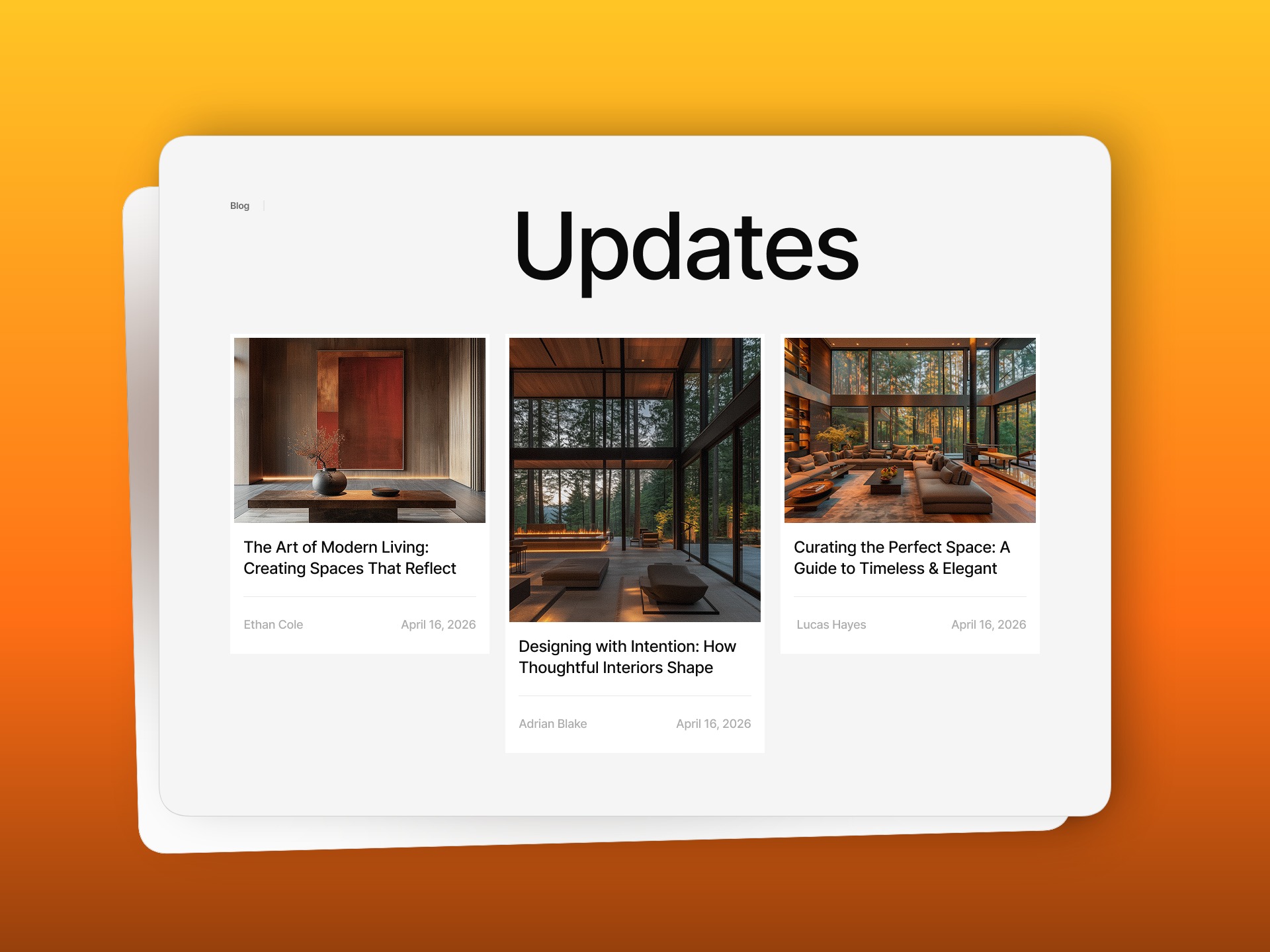 Minimal Luxury Framer Template | StudioSpace