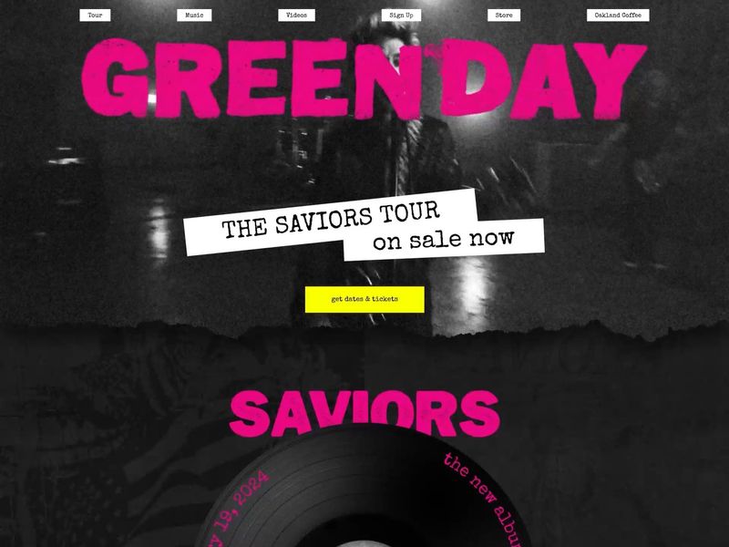 Green Day | Website Redesign