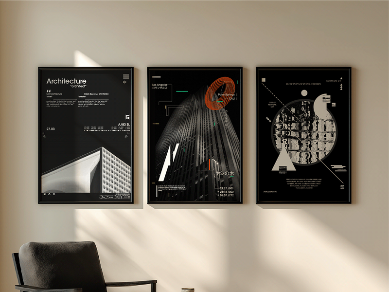 Architectural Contrast & Digital Structure