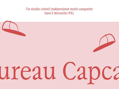 Bureau Capcap - Le studio créatif multicasquette à Marseille