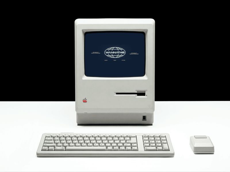 Retro Computer Mockups